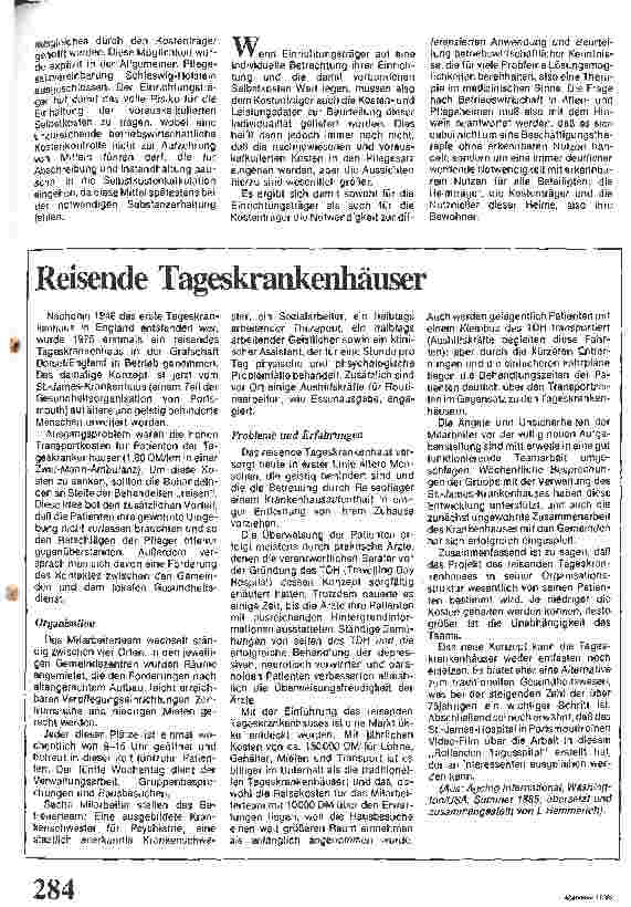 Vorschauseite 3: Betriebswirtschaft: Beschäftigungstherapie oder Notwendigkeit?