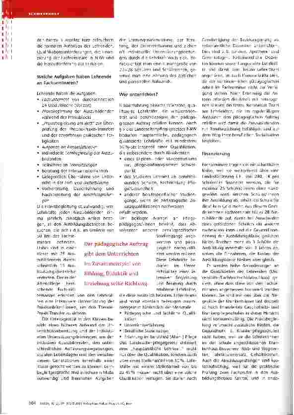 Vorschauseite 6: Klassenführung in der Pflegebildung