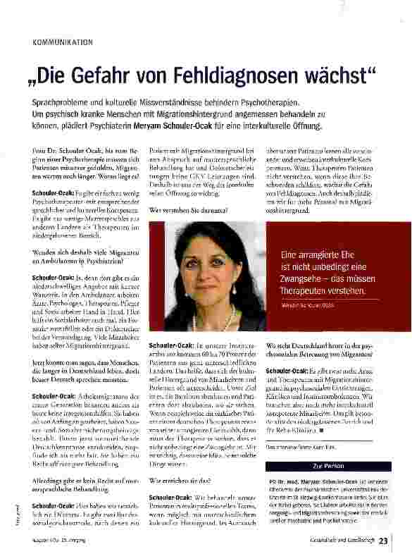 Vorschauseite 1: Die Gefahr von Fehldiagnosen wächst