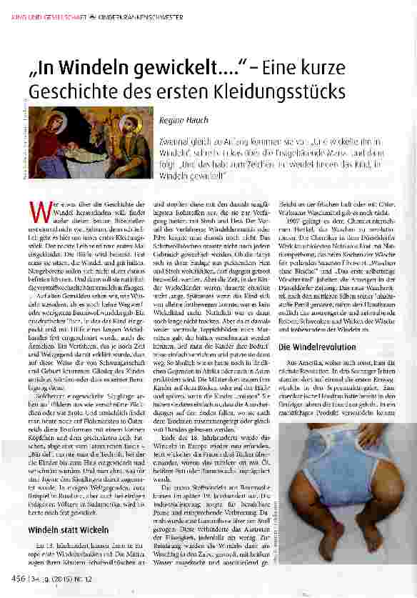 Vorschauseite 1: „In Windeln gewickelt...- Eine kurze Geschichte des ersten Kleidungsstücks