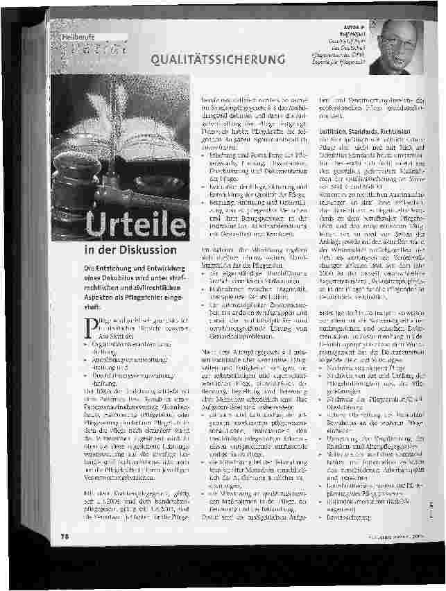 Vorschauseite 1: Urteile in der Diskussion