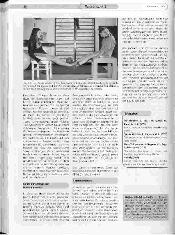 Vorschauseite 4: Therapie rheumatischer Erkrankungen im Kindes und Jugendalter: Physiotherapie