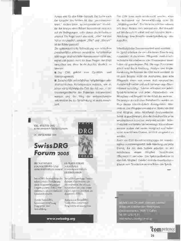 Vorschauseite 3: Umgang mit kritischen Zwischenfällen:Ein Erfahrungsbericht