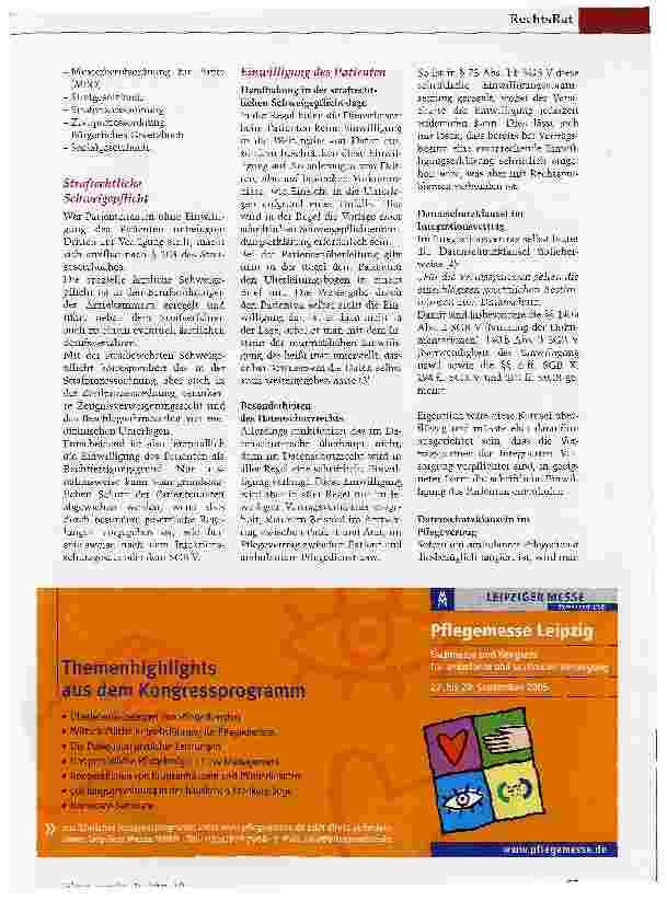 Vorschauseite 2: Rechtliche Grundlagen der Integrierten Versorgung