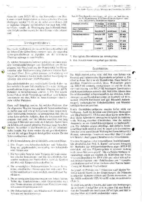 Vorschauseite 2: Epidemiologie, Ätiologie und Prophylaxe bei AIDS