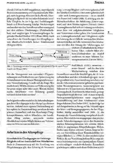 Vorschauseite 2: Gesündere und leistungsfördernde Arbeitsbedingungen in derstationären Altenpflege.