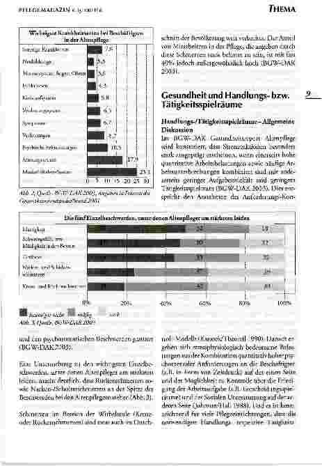 Vorschauseite 6: Gesündere und leistungsfördernde Arbeitsbedingungen in derstationären Altenpflege.