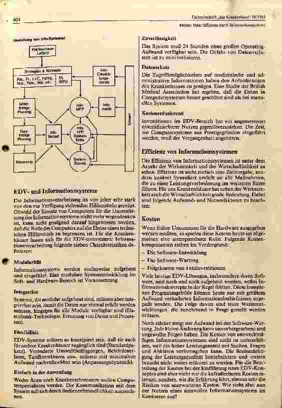 Vorschauseite 3: Mehr Effizienz durch Informationssystem