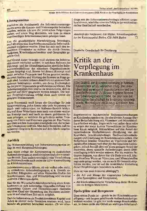 Vorschauseite 5: Mehr Effizienz durch Informationssystem