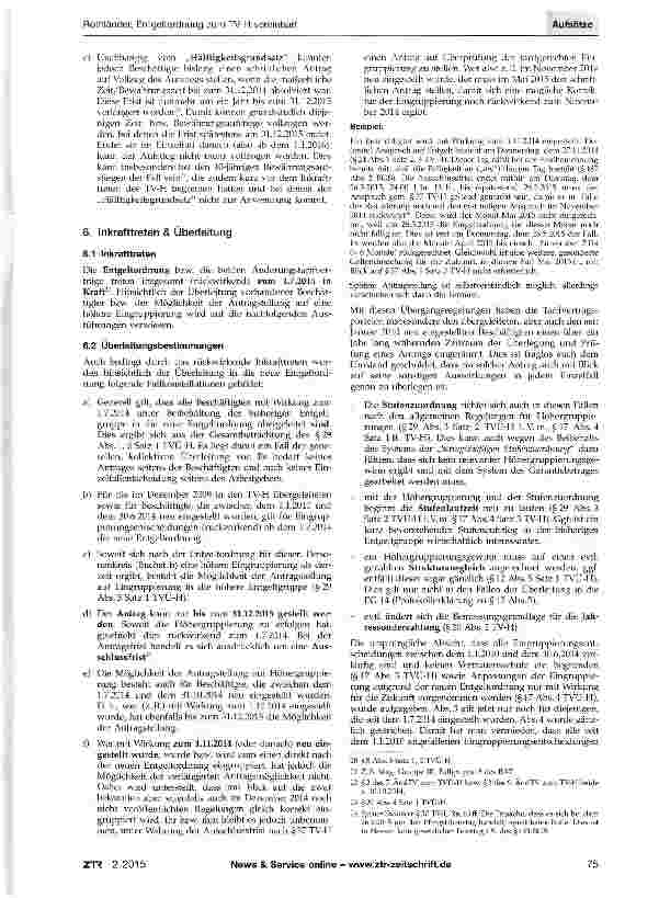 Vorschauseite 4: Entgeltordnung zum TV-H vereinbart