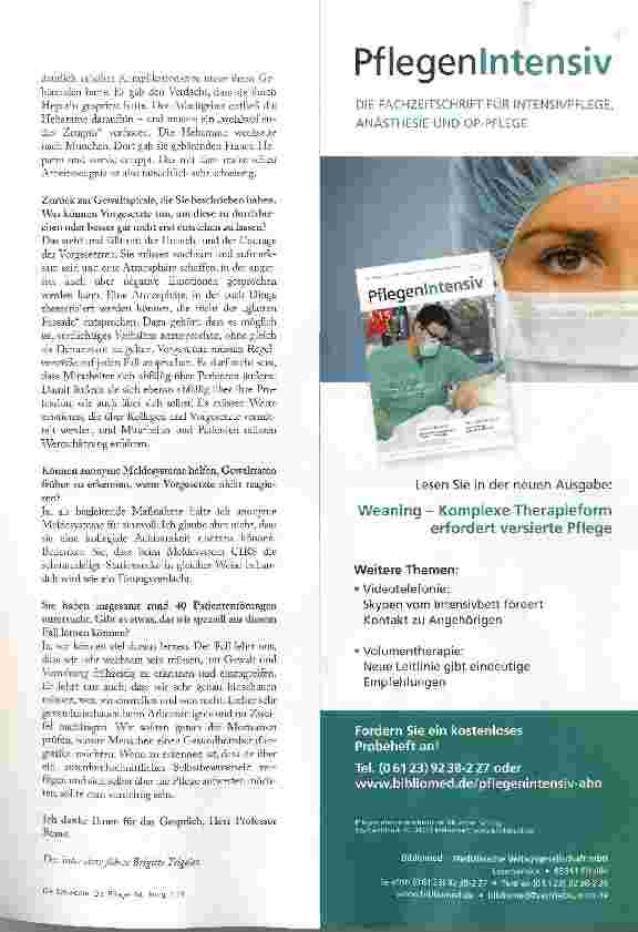 Vorschauseite 4: WIR MÜSSEN SEHR WACHSAM SEIN