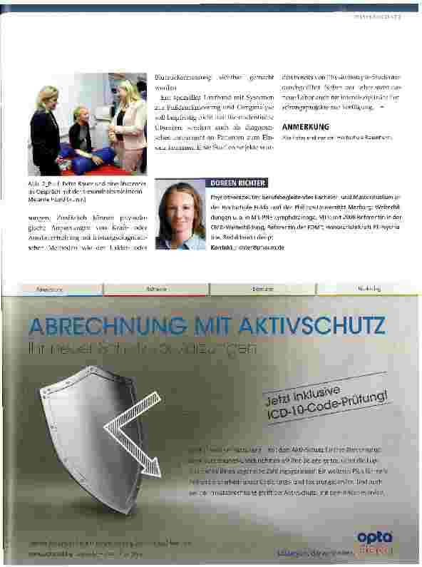 Vorschauseite 2: Medizintechnik für Physiotherapie-Studenten
