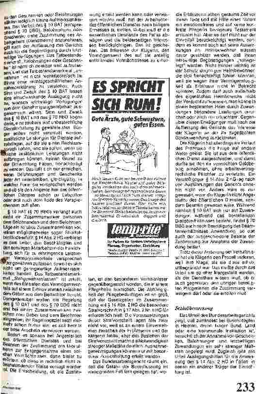 Vorschauseite 3: Testamentarische Begünstigung für Pflegerinnen
