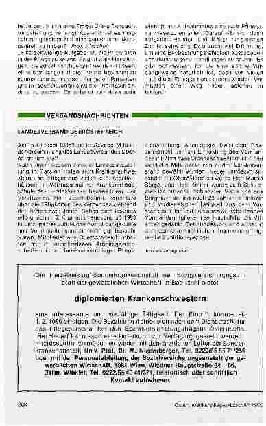 Vorschauseite 2: Internationaler Pflegeforschungskongress Einzelne Beiträge