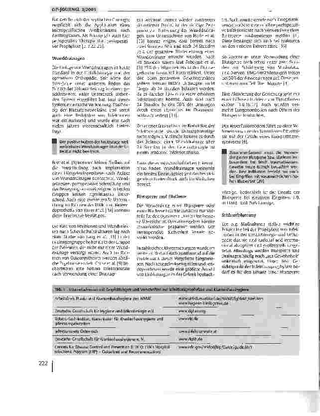 Vorschauseite 3: Perioperative Infektionsprophylaxe in Unfallchirurgie und Orthopädie