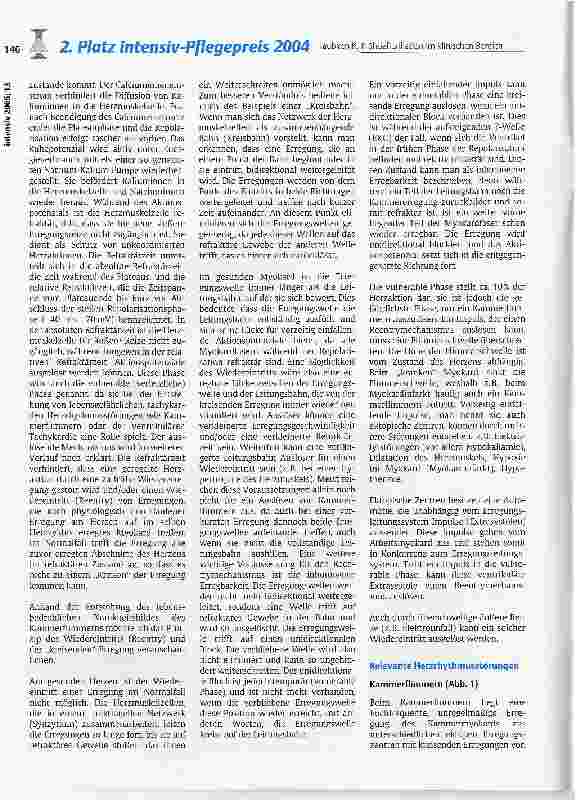 Vorschauseite 3: Frühdefibriilation im klinischen Bereich