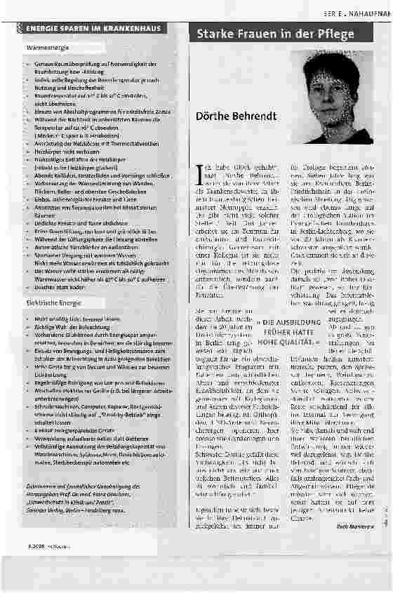 Vorschauseite 4: Wir brauchen eine Grüne Medizin