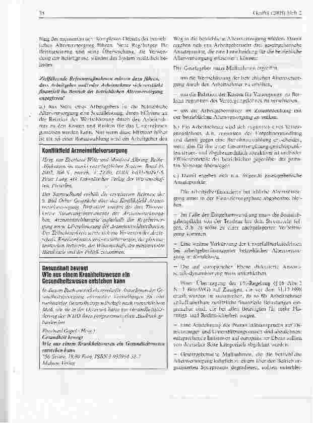 Vorschauseite 4: 10. Münsterische SozialrechtstagungReformen in der privaten und betrieblichen Altersvorsorge in der Krise des Sozialstaats