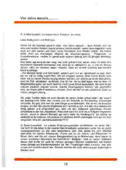 Vorschauseite 1: Vier Jahre danach... .
