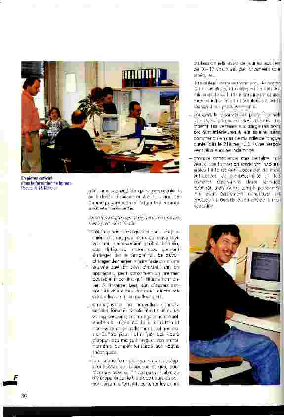 Vorschauseite 2: Formation et réadaptation professionnelles