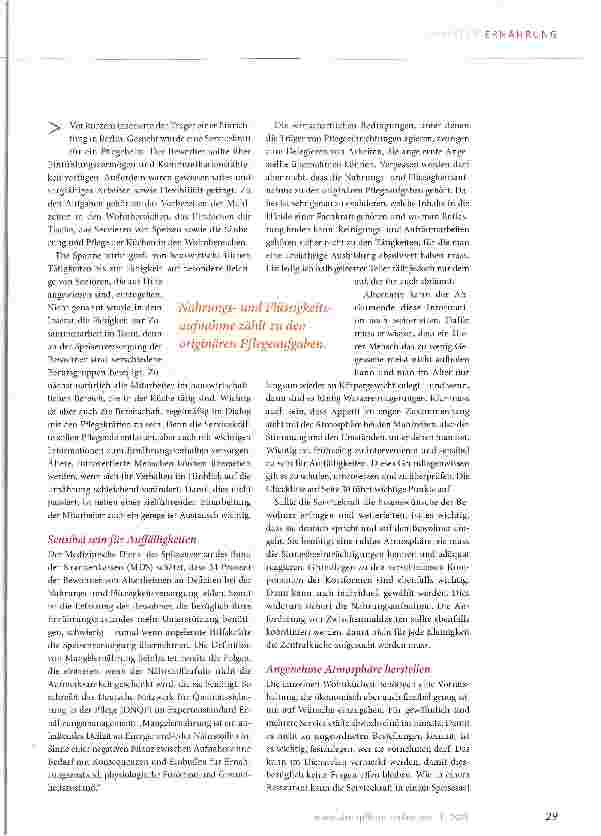 Vorschauseite 2: Ernährung managen