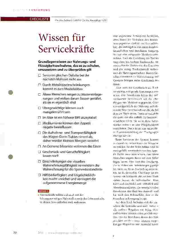 Vorschauseite 3: Ernährung managen