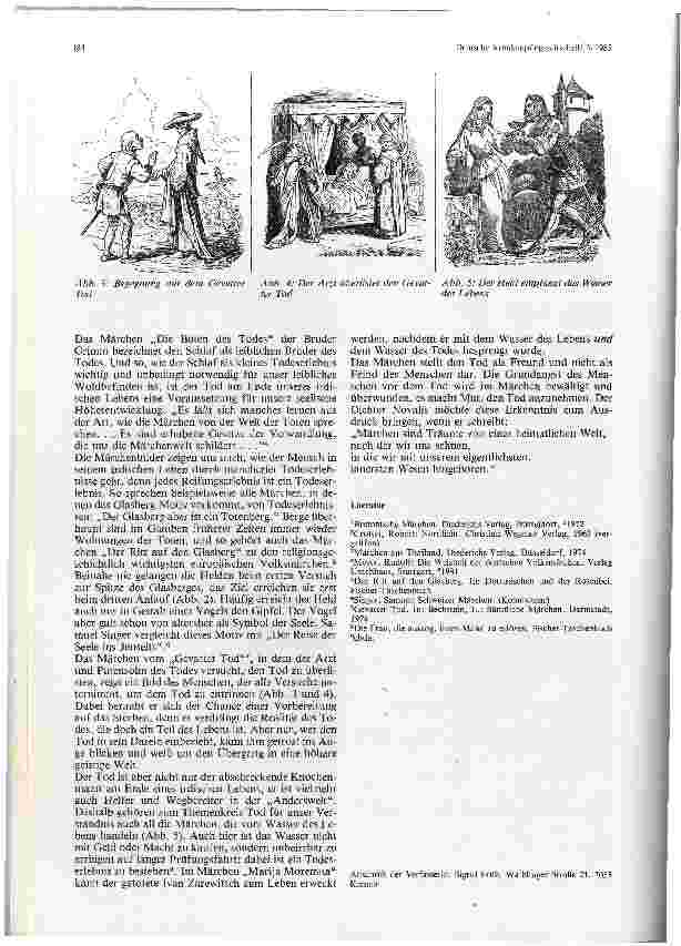 Vorschauseite 2: Der Tod als Tor zu neuem Leben