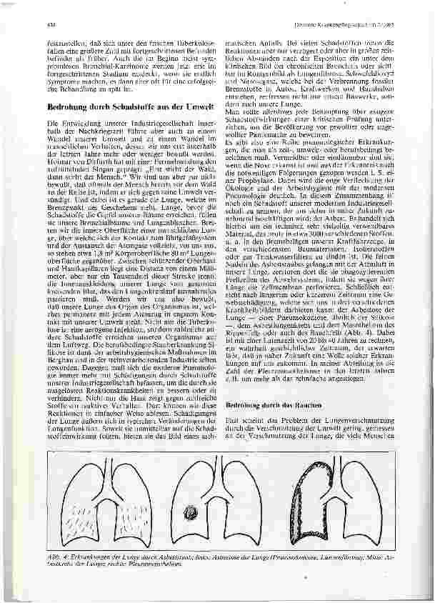 Vorschauseite 5: 100 Jahre Pneumologie