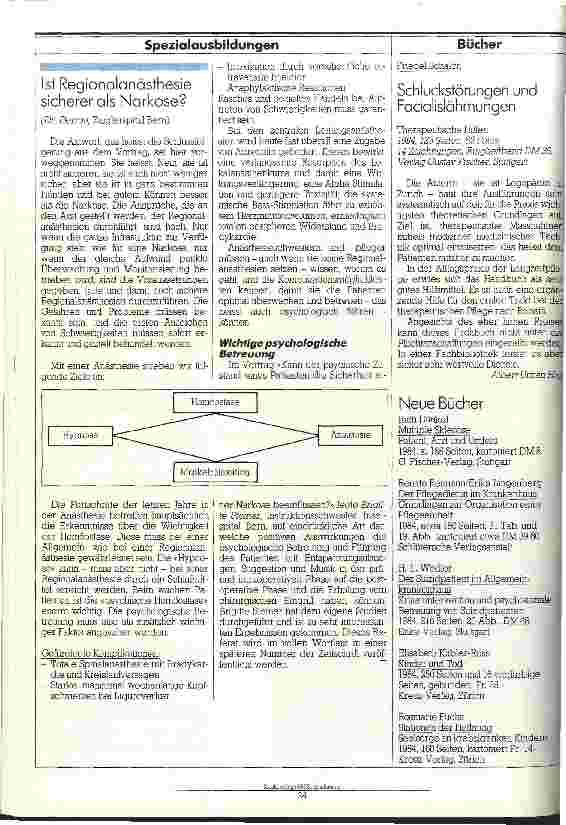 Vorschauseite 4: Sicherheit in der Anästhesie