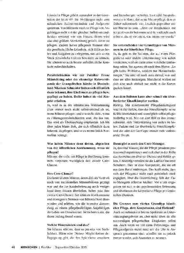 Vorschauseite 2: Auch John Wayne kann pflegen