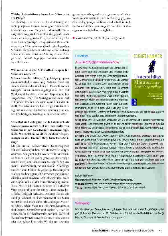 Vorschauseite 3: Auch John Wayne kann pflegen