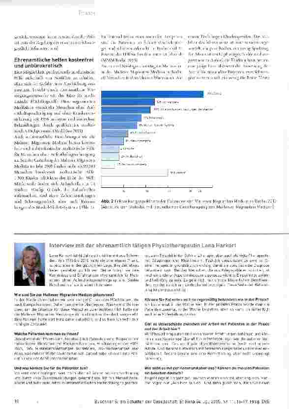 Vorschauseite 3: Im Schatten der Gesellschaft Gesundheitsversorgung von Menschen ohne Aufenthaltsgenehmigung: Europäisches Jahr der Entwicklung 2015 (Teil 2)