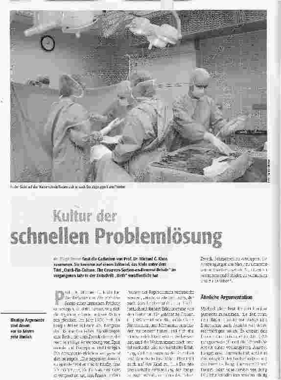Vorschauseite 1: Kultur der schnellen Problemlösung