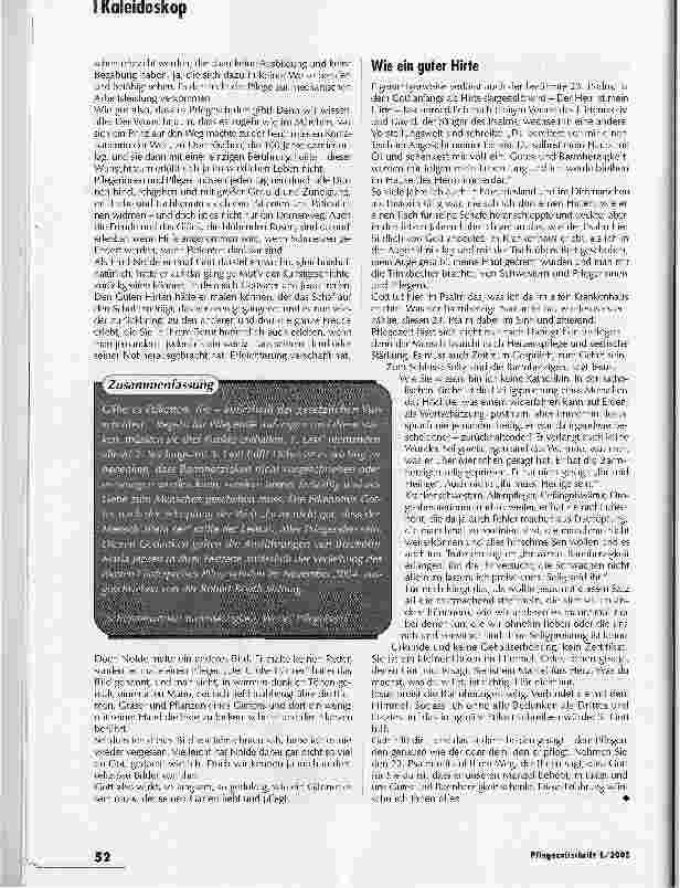 Vorschauseite 4: Den anderen nicht allein lassen