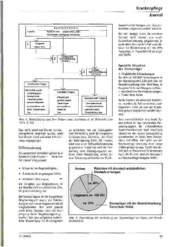 Vorschauseite 2: Stomaträger als Schwerbehinderte in unserer Gesellschaft