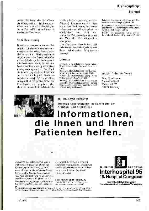 Vorschauseite 4: Stomaträger als Schwerbehinderte in unserer Gesellschaft