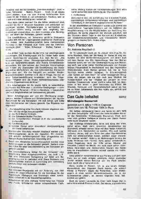 Vorschauseite 4: Kind im Krankenhaus Bericht über eine Tagung in der Ev. Akademie Loccum