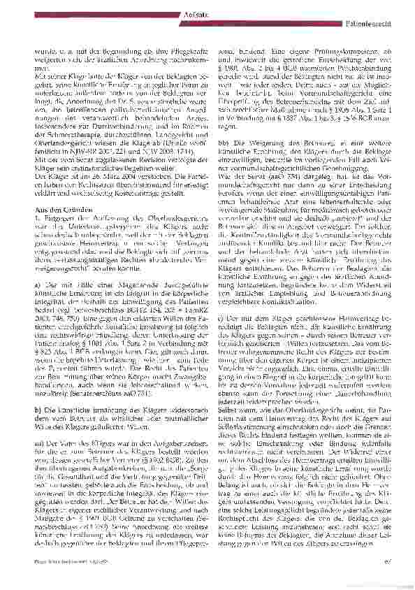 Vorschauseite 2: Die Entscheidung des BGH Traunsteiner Fall bringt keine Rechtssicherheit