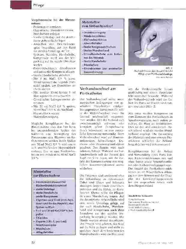 Vorschauseite 3: Ambulante Infusionstherapie mit einem Portkatheter