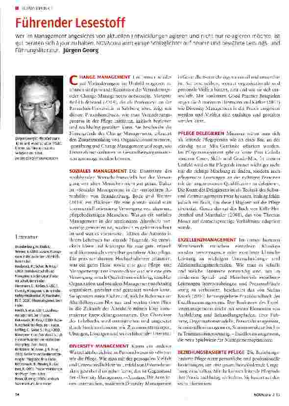 Vorschauseite 1: Führender Lesestoff