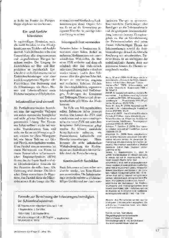 Vorschauseite 6: INFUSIONEN SICHER VERABREICHEN