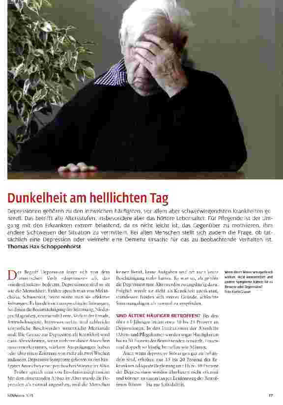Vorschauseite 1: Dunkelheit am helllichten Tag