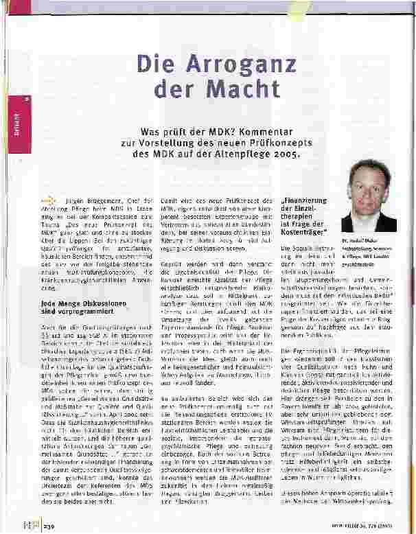 Vorschauseite 1: Die Arroganz der Macht
