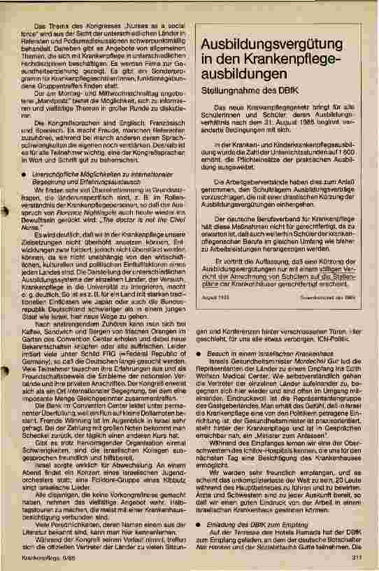 Vorschauseite 2: Eindrücke vom Kongreß