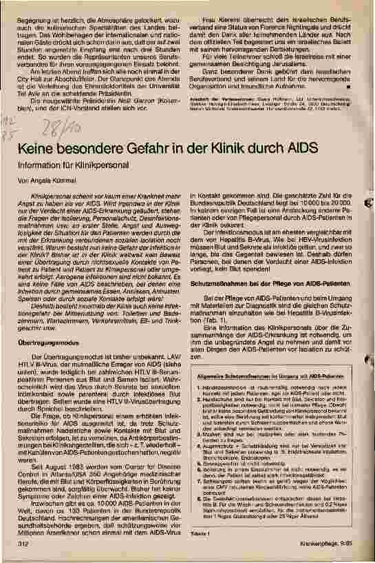 Vorschauseite 3: Eindrücke vom Kongreß