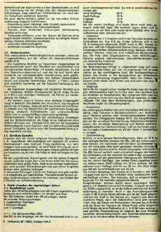 Vorschauseite 2: Komplikationen Während der Geburt und in der Nachgeburtsperiode