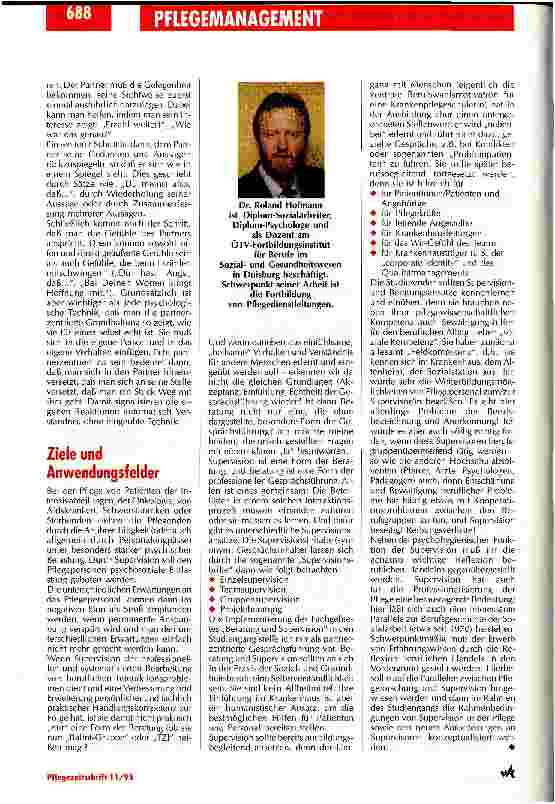 Vorschauseite 2: Wir müssen das Zuhören lernen Von der Gesprächsführung über die Beratung zur Supervision