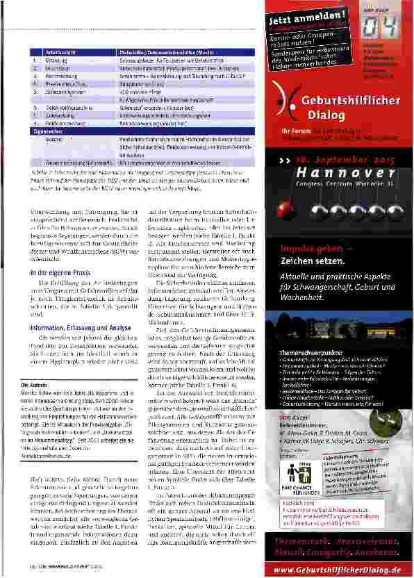 Vorschauseite 2: QM in der Freiberuflichkeit Teil 14 Mit Gefahrstoffen umgehen