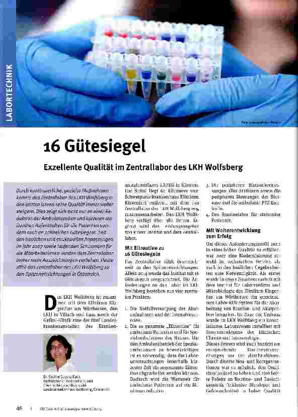 Vorschauseite 1: 16 Gütesiegel