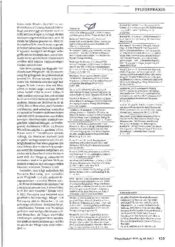 Vorschauseite 4: Das narrative Wesen